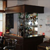 Howard Hotel: the Howard Hotel's fuly stocked bar